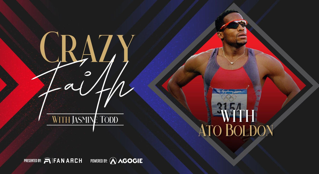 Olympic Legend Ato Boldon describes GREATNESS in the Making | Crazy Faith Podcast | Episode 12 - Fan Arch