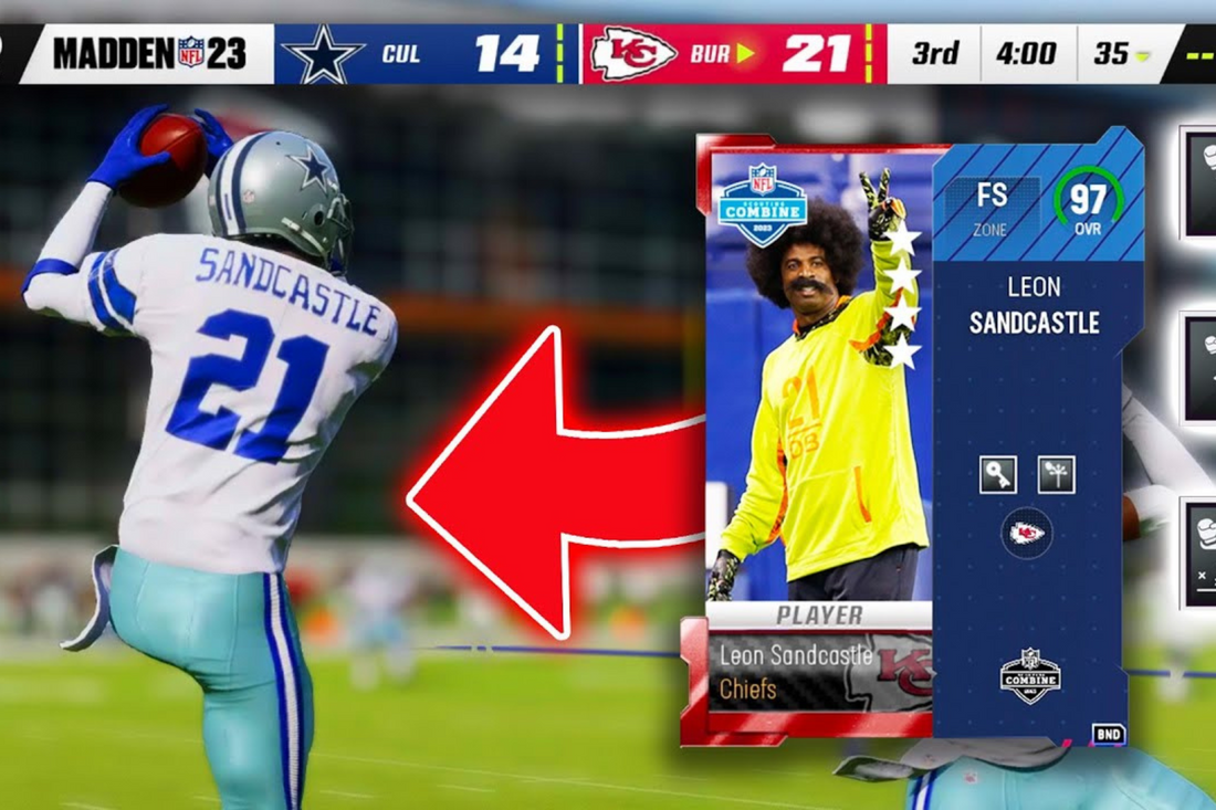 The Madden Game Leon Sandcastle Appeared In