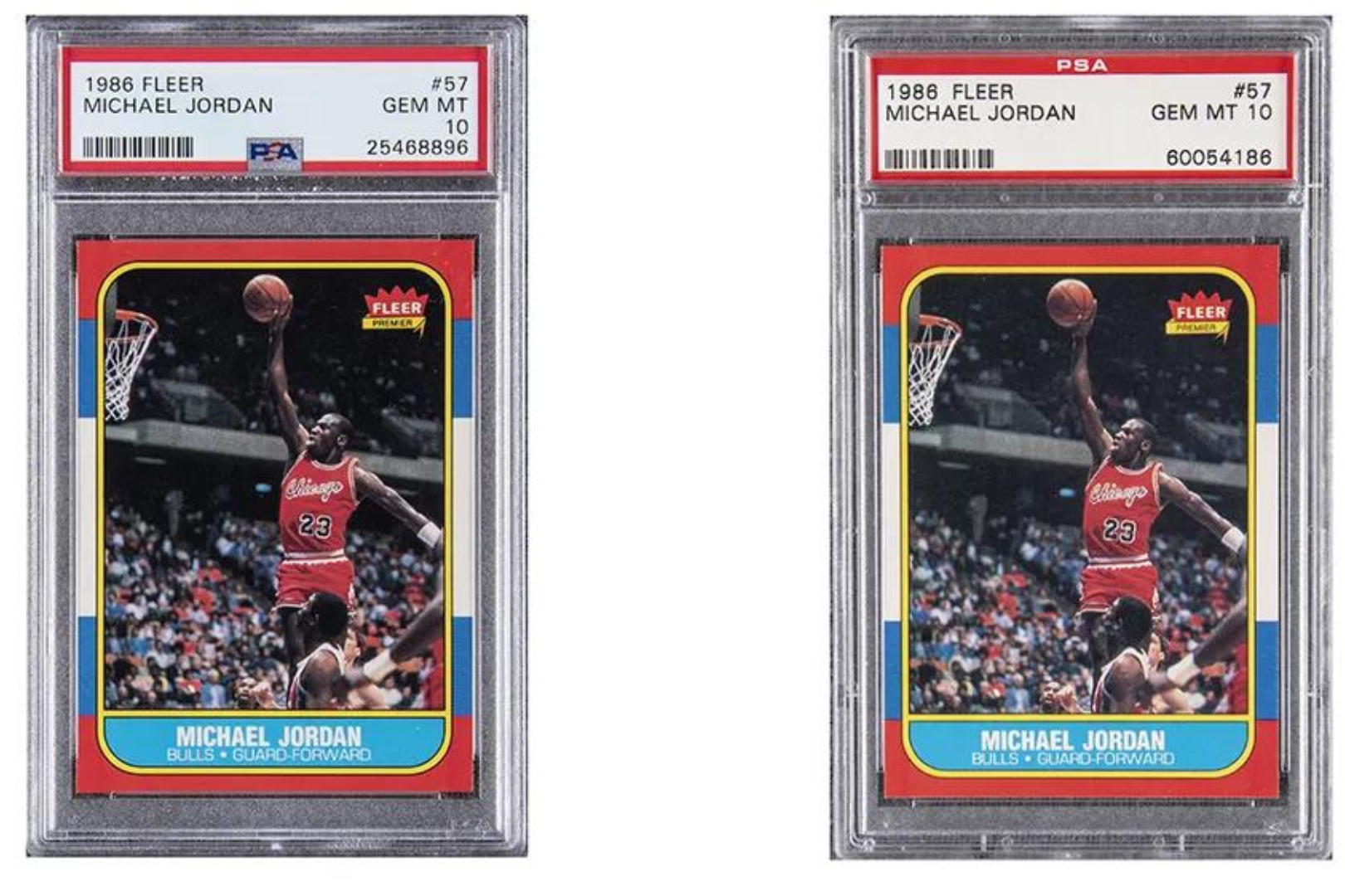 PSA10 マイケル ジョーダンrare Air Jordan NBA 【オンライン