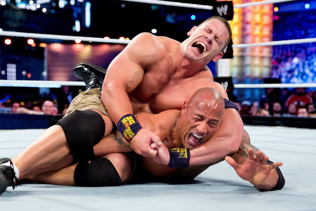 Has John Cena ever Beaten the Rock?