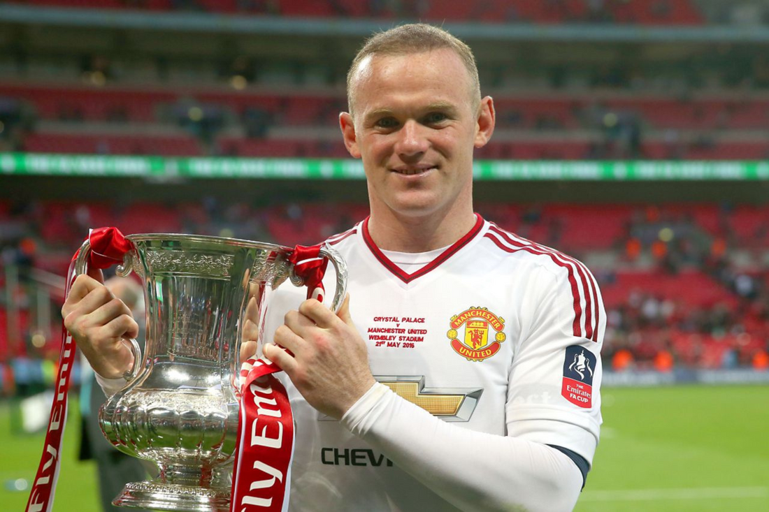 How many trophies has Wayne Rooney won?