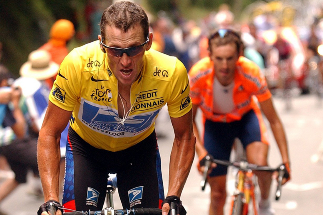 Why did Lance Armstrong change his name?