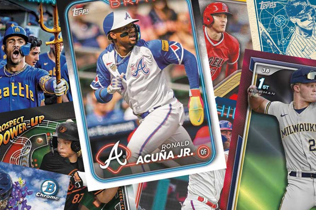 What are the 2024 topps baseball cards release dates?