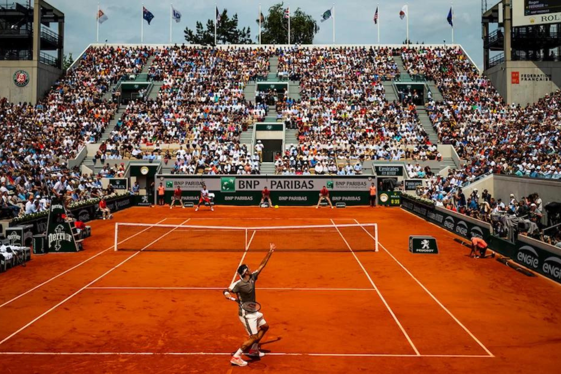 Why is the French Open played on Clay?