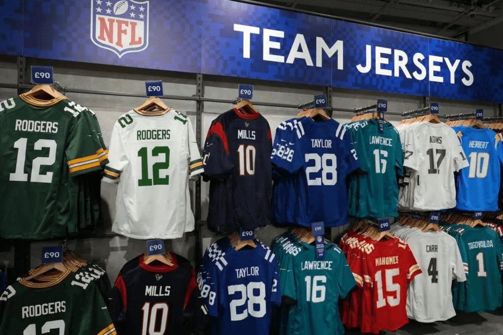 NFL, Shirts