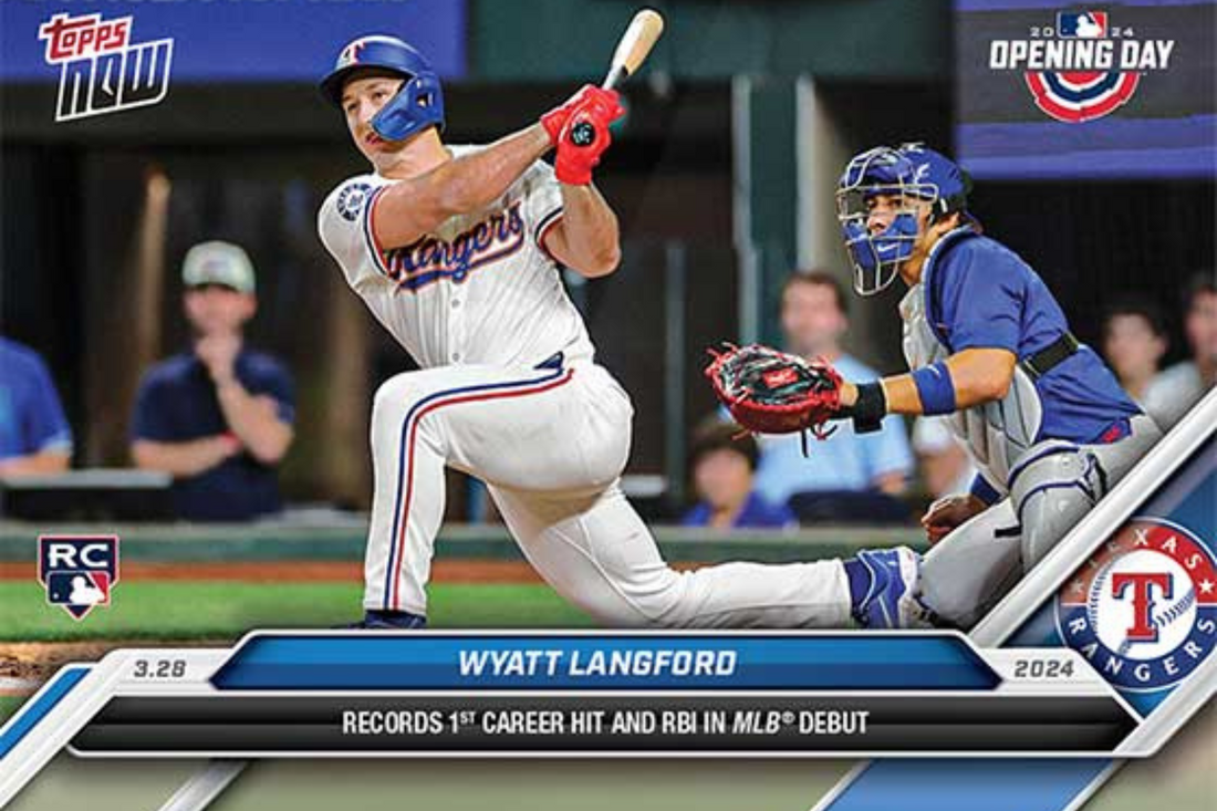 Why now is a good time to invest in Wyatt Langford Baseball Cards