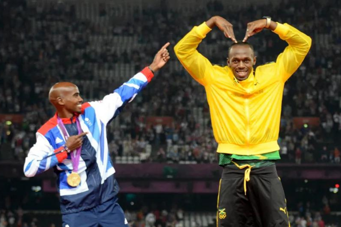 Who is Faster Mo Farah or Usain Bolt?