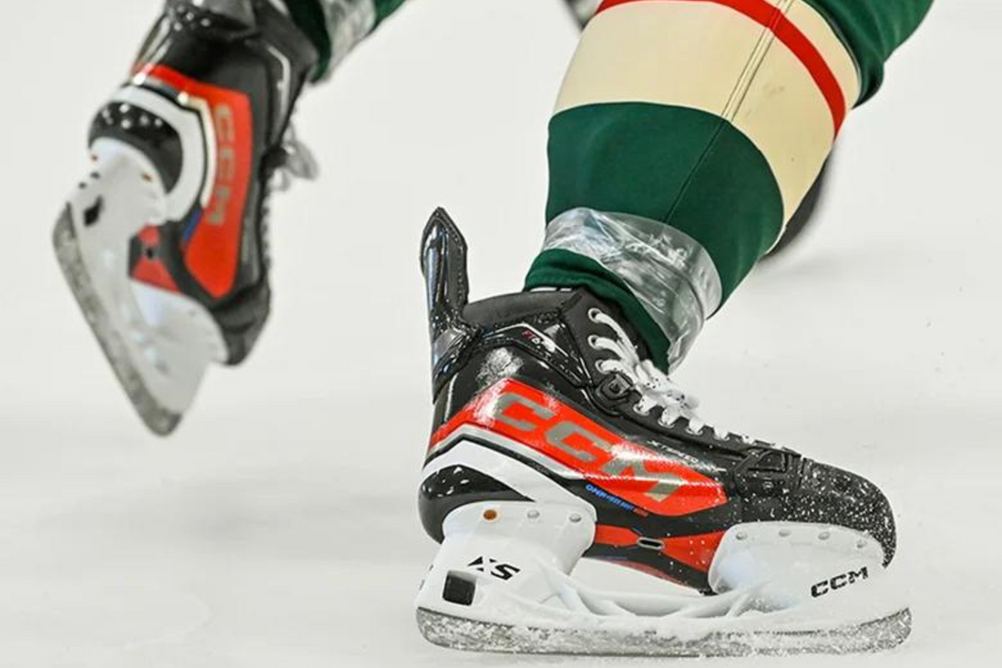 What brand of skates do NHL players use?
