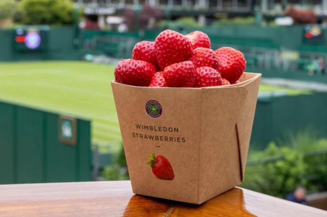 What is the signature food dish at Wimbledon?