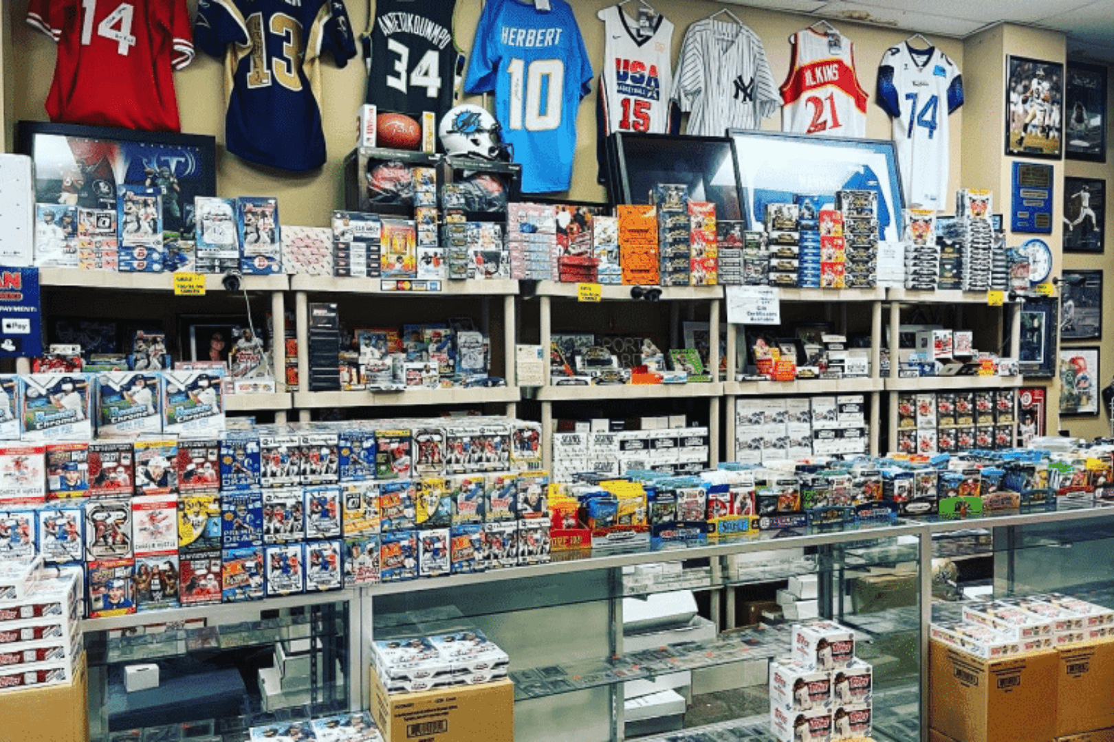 Football memorabilia hot sale store