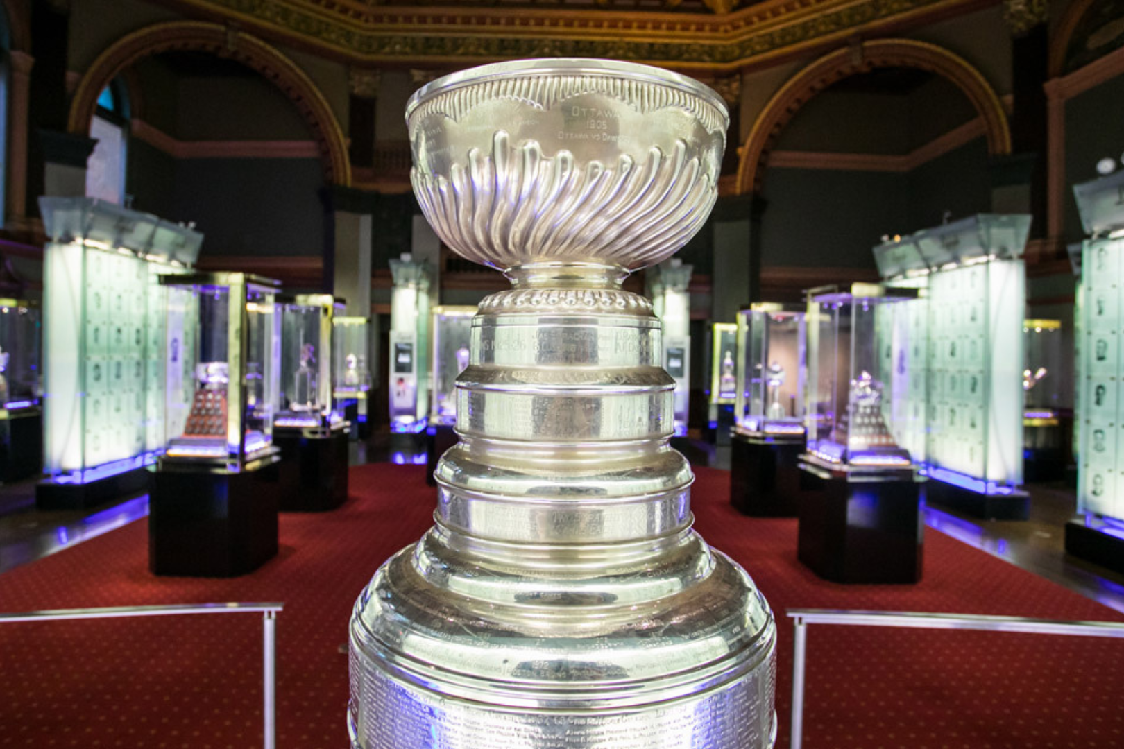 How old is the Stanley Cup trophy? Fan Arch