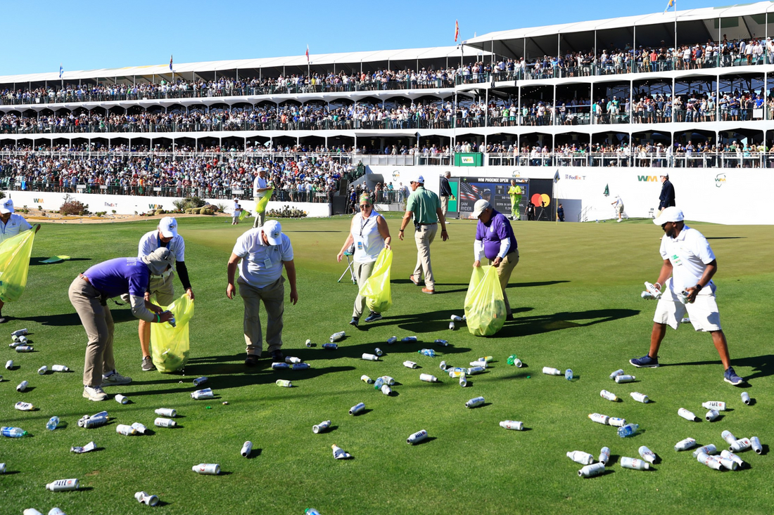 What is the controversy with the Waste Management Open?
