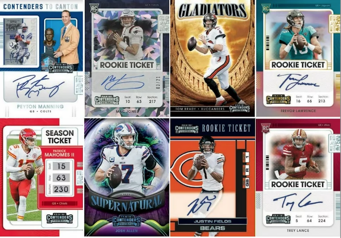 Panini Contenders: Exploring the NFL Football Product That Reigns Supreme