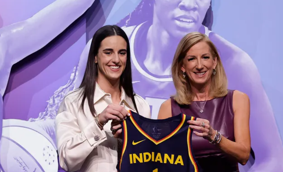 Caitlin Clark Makes History with Highest-Selling Jersey on Draft Night