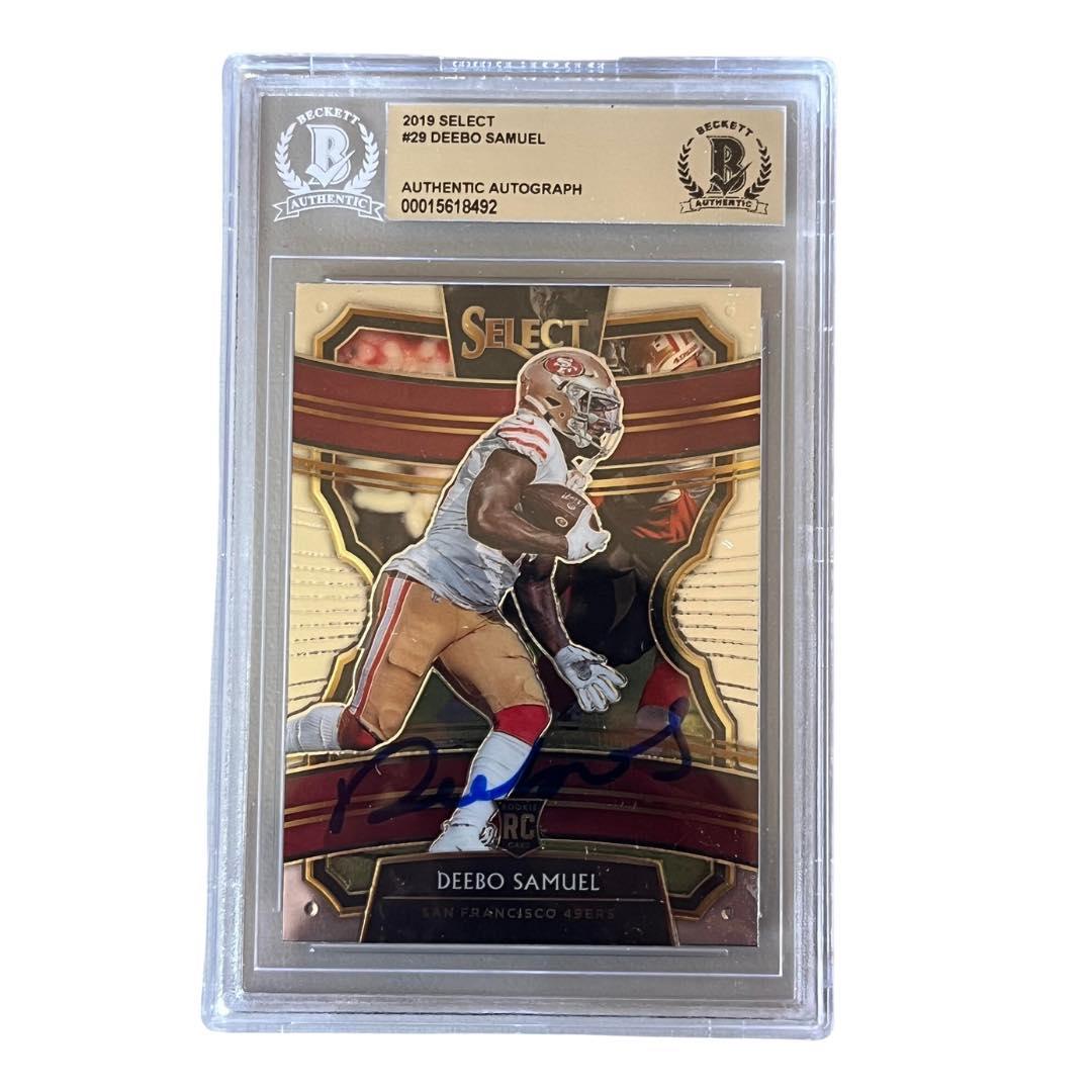 Deebo Samuel Signed Auto 2019 Select Football #29 Rookie Card Beckett - Fan Arch