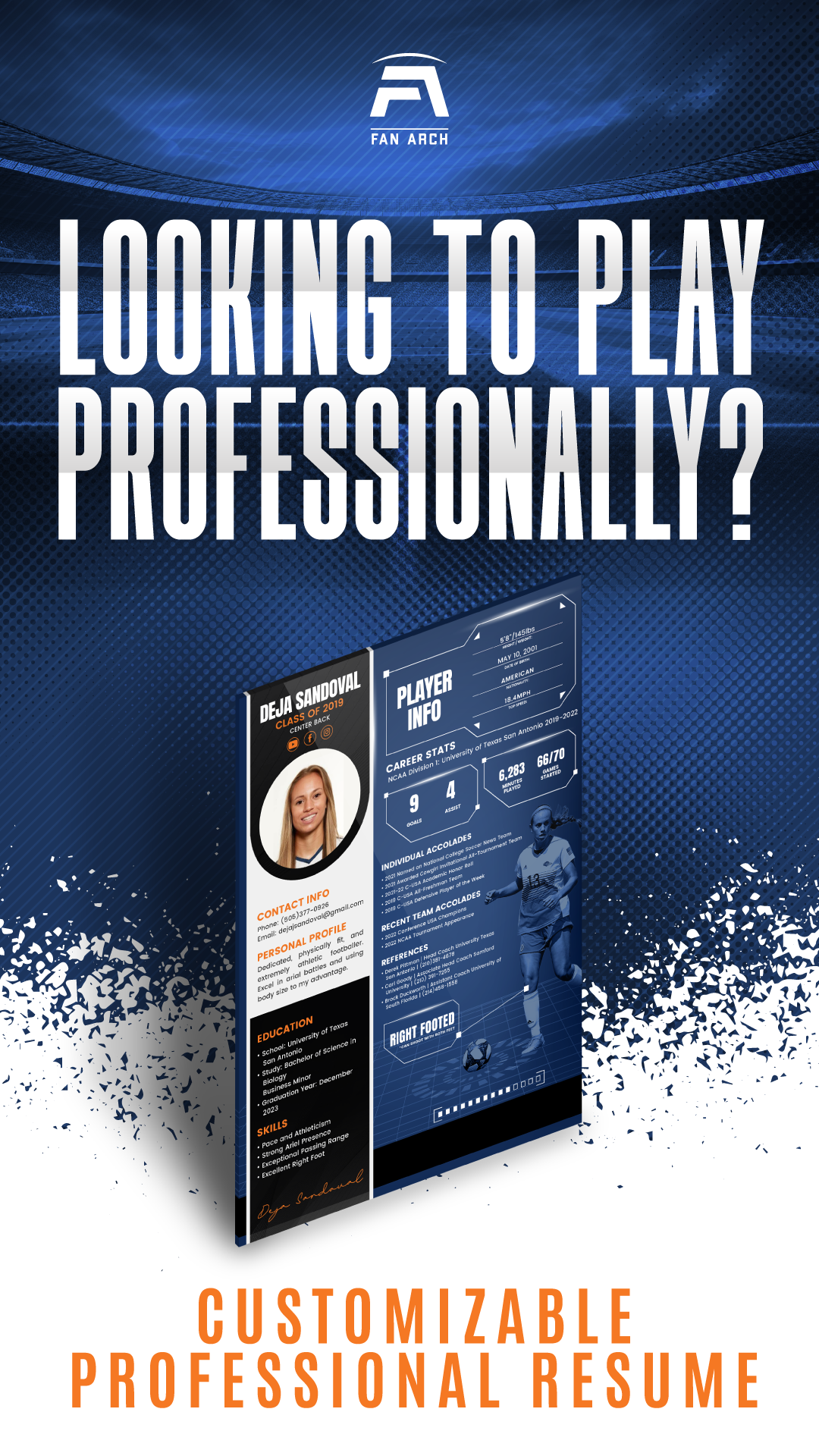 Elite Sports Recruitment Resume: Stand Out for College and Pro Athletes