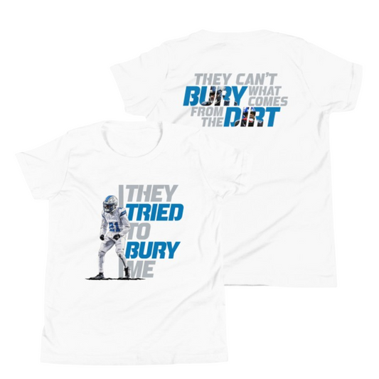 Amik Robertson "Can't Bury Me" Youth T-Shirt