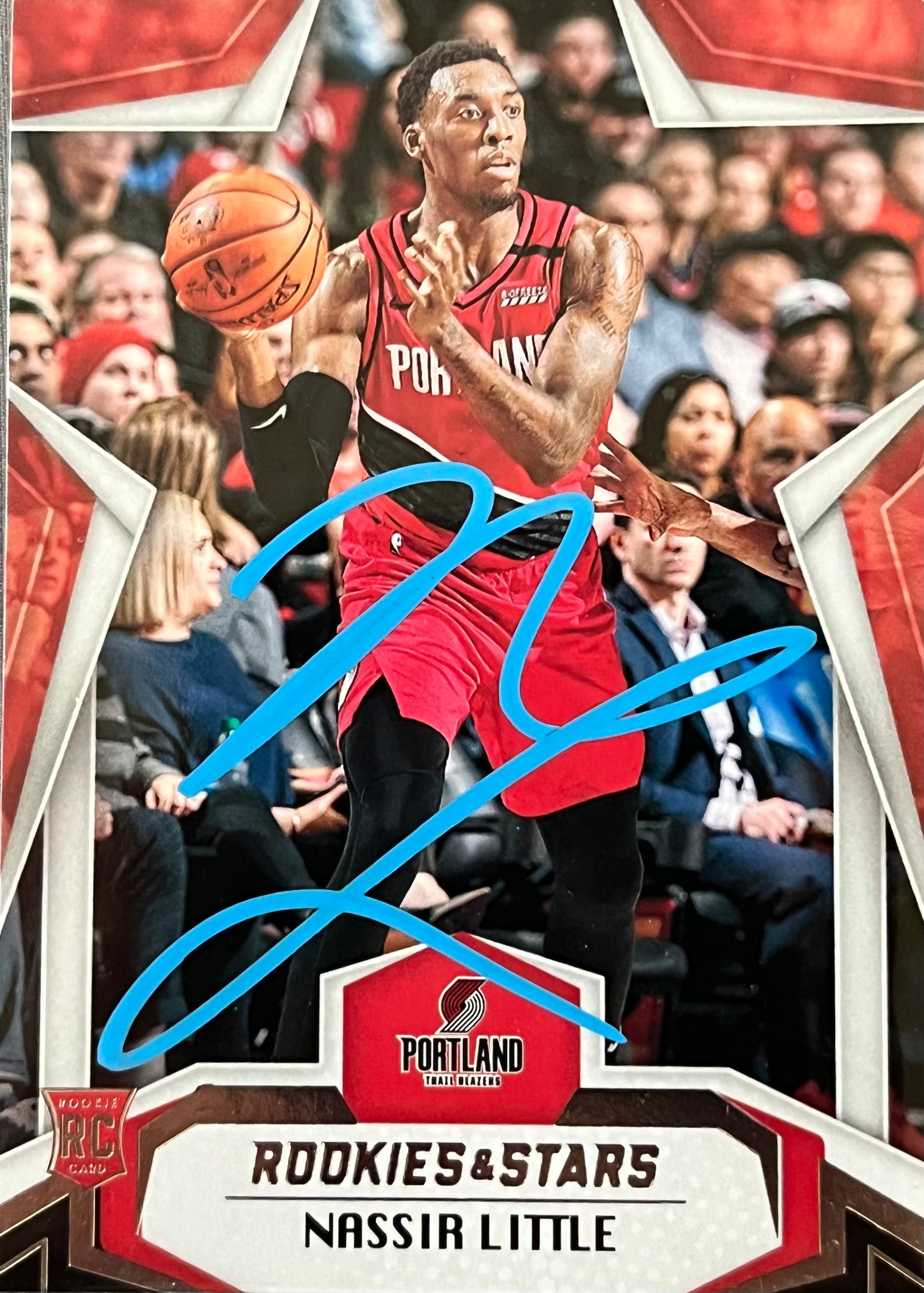 Nassir Little Signed RC 2019-20 Chronicles Rookies & Stars Rookie Card - Fan Arch