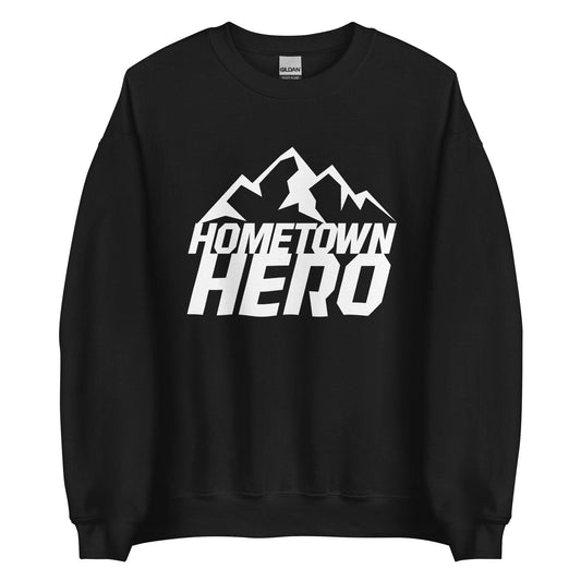 Ike Larsen "Hometown Hero" White Sweatshirt - Fan Arch
