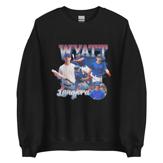 Wyatt Langford "Vintage" Sweatshirt - Fan Arch