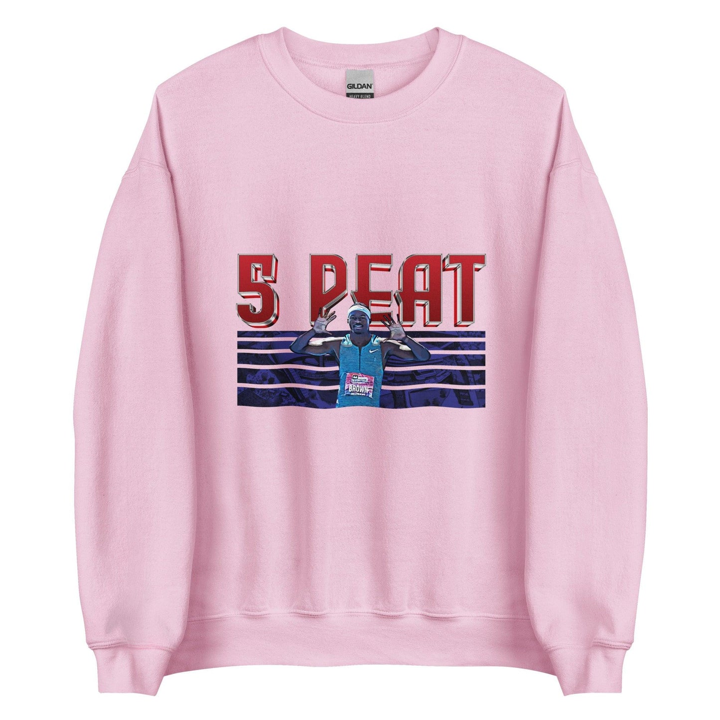 Aaron Kingsley Brown "5-Peat" Sweatshirt - Fan Arch