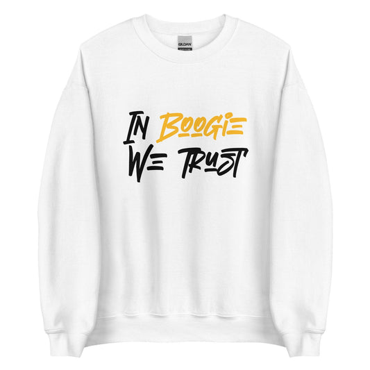 Boogie Roberts "We Trust" Sweatshirt - Fan Arch