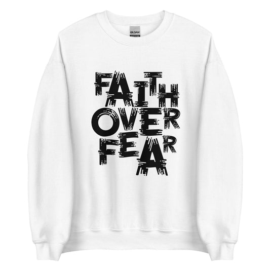 Diondre Borel "Faith Over Fear" Sweatshirt - Fan Arch