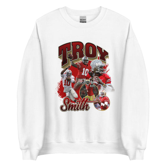 Troy Smith "Vintage" Sweatshirt - Fan Arch