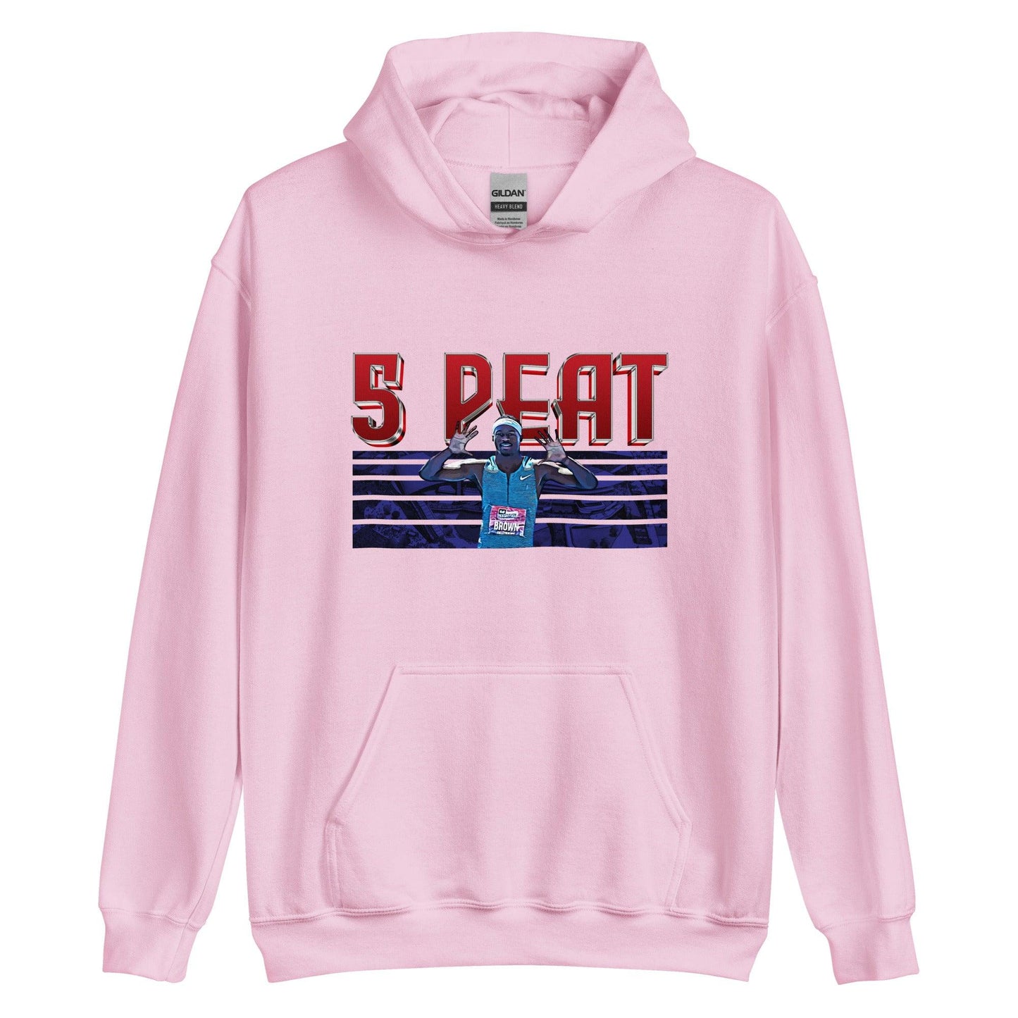 Aaron Kingsley Brown "5-Peat" Hoodie - Fan Arch