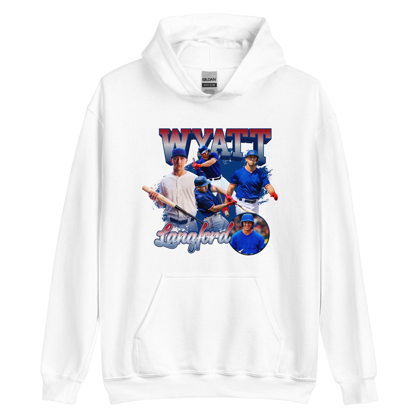Wyatt Langford "Vintage" Hoodie - Fan Arch