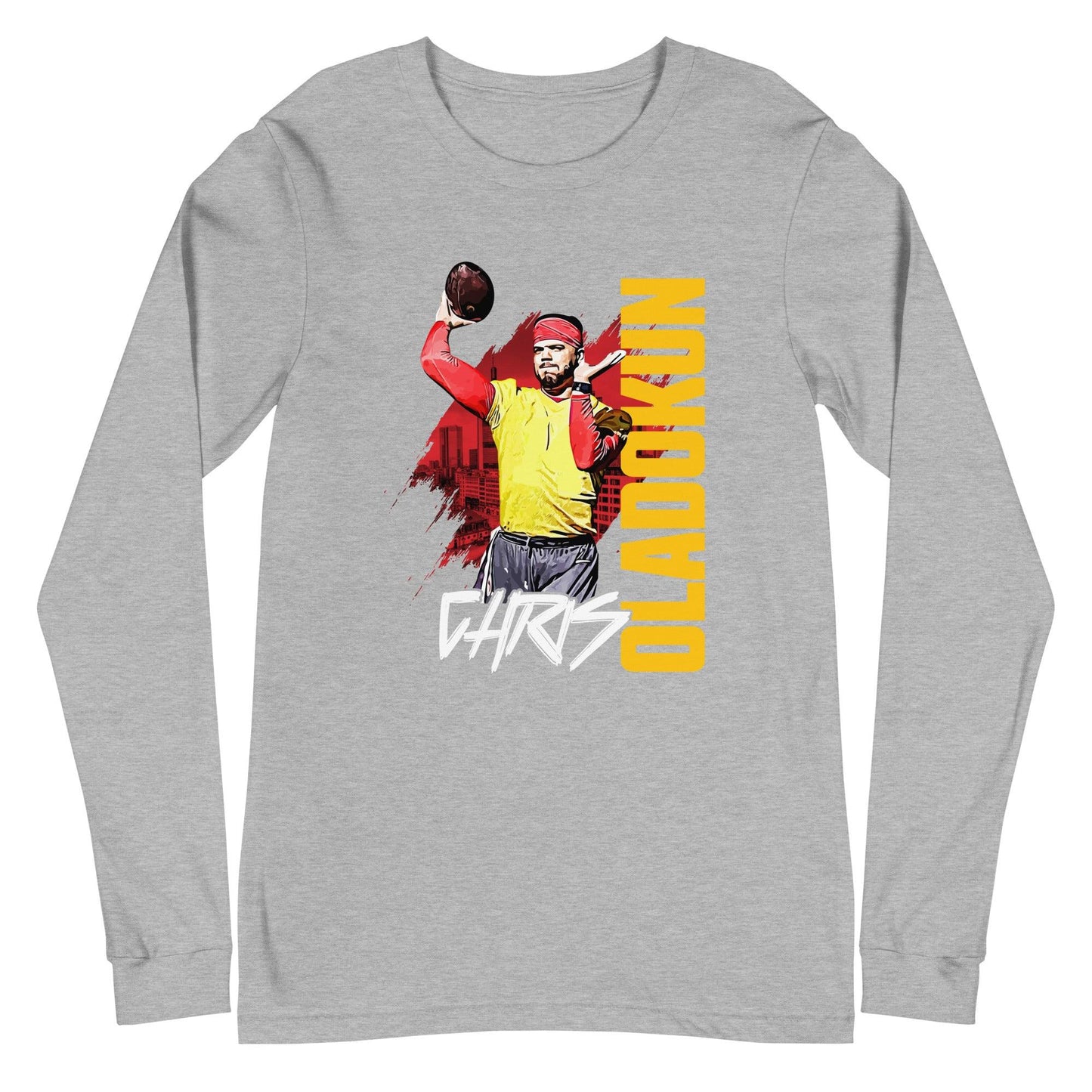 Chris Oladokun "Gameday" Long Sleeve Tee - Fan Arch