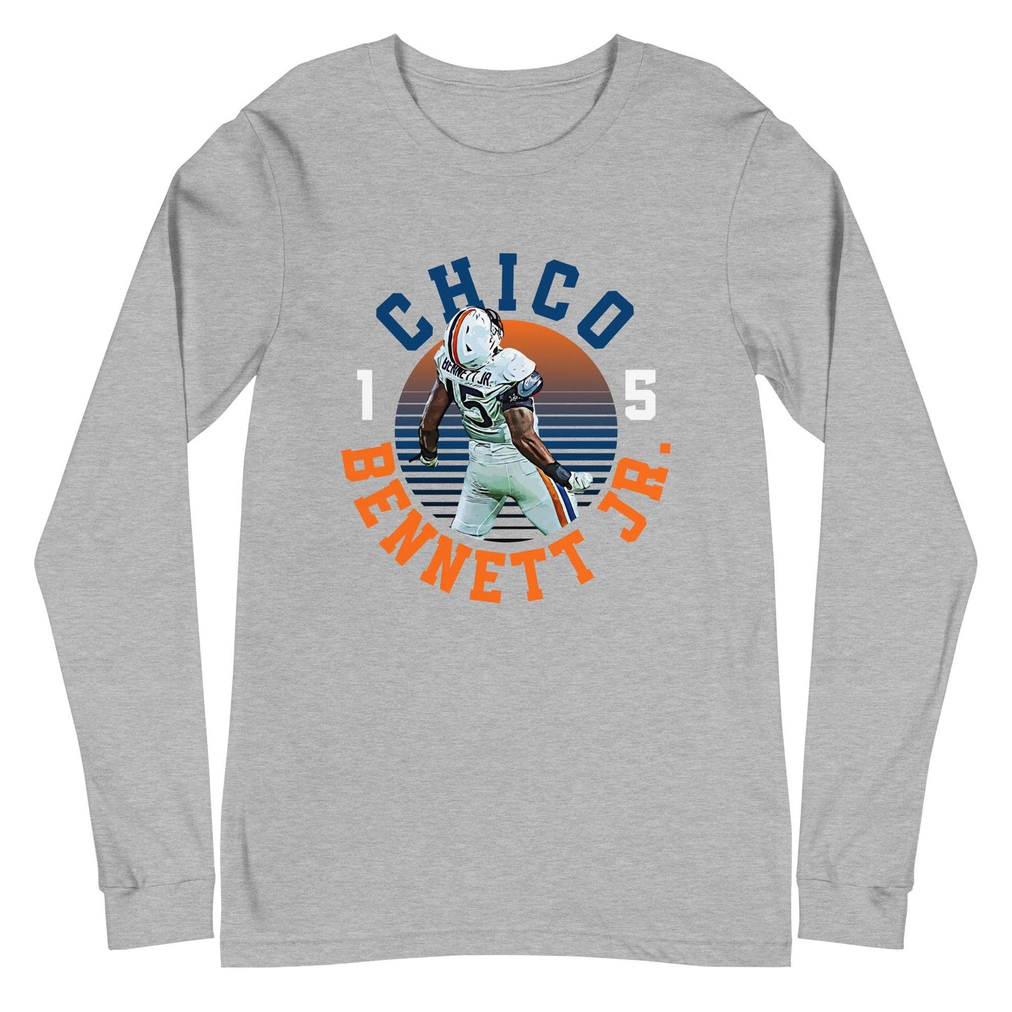 Chico Bennett Jr. "Gameday" Long Sleeve Tee - Fan Arch