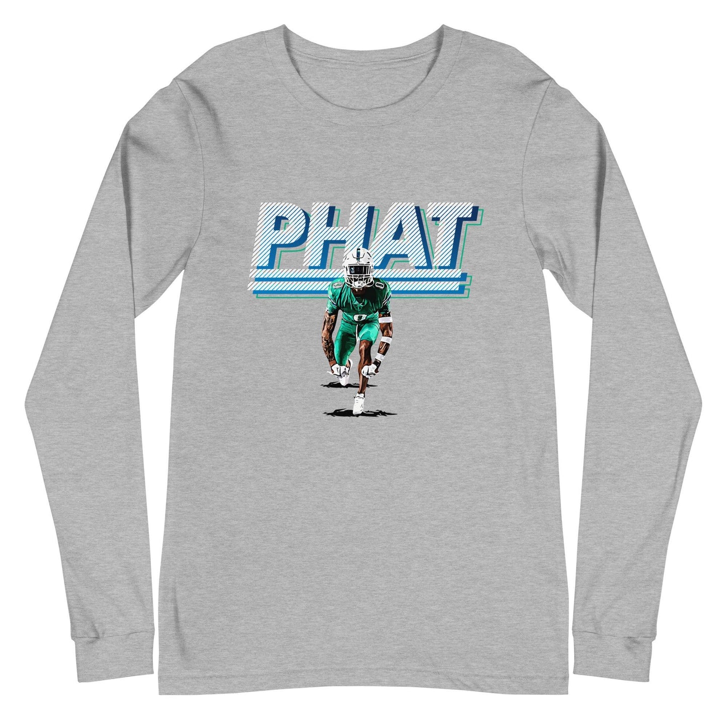 John Thomas Jiles Jr. "PHAT" Long Sleeve Tee - Fan Arch