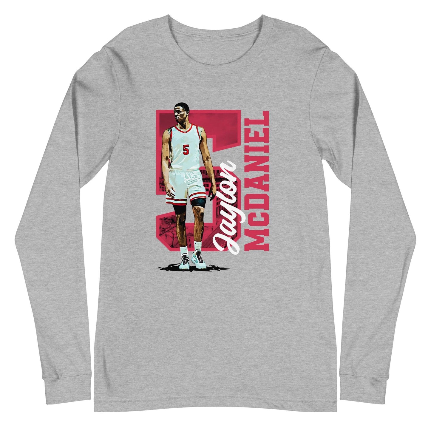 Jaylon McDaniel "Gameday" Long Sleeve Tee - Fan Arch