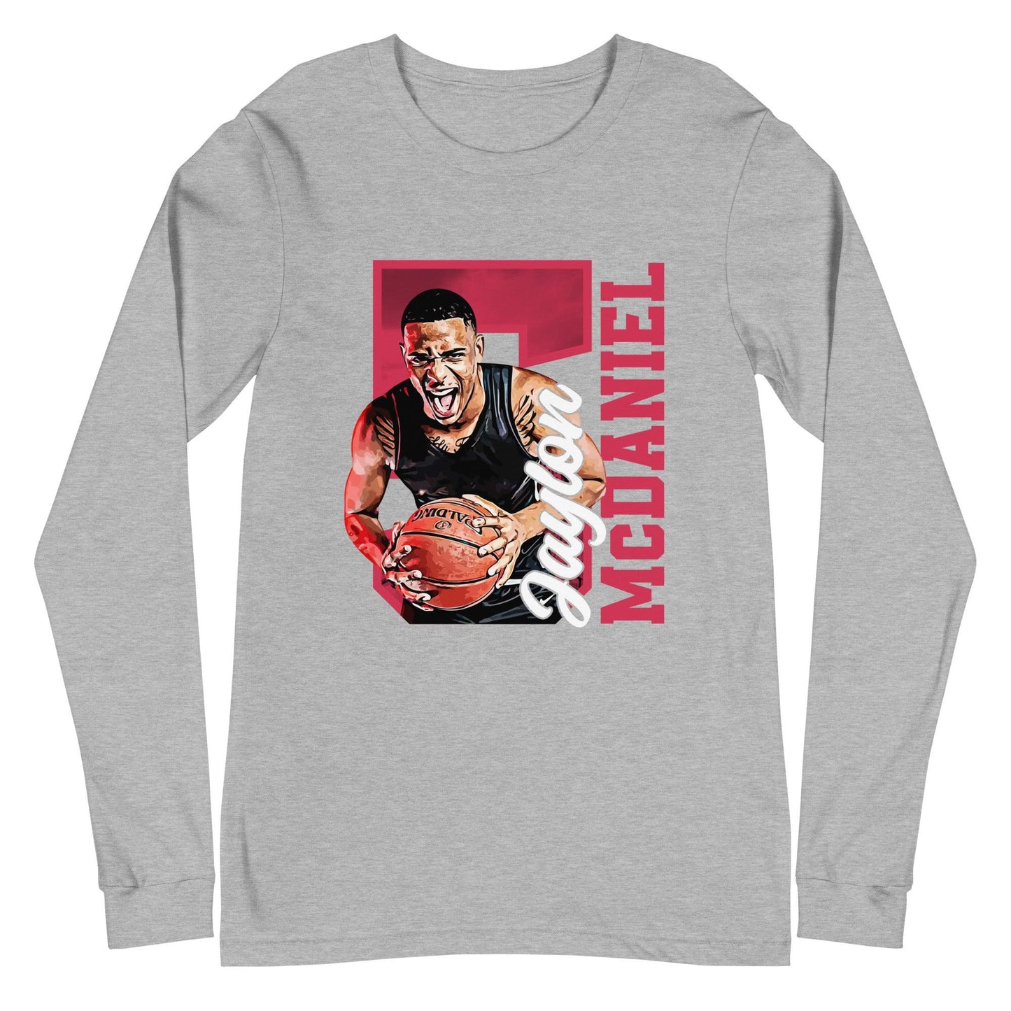 Jaylon McDaniel "Gameday" Long Sleeve Tee - Fan Arch