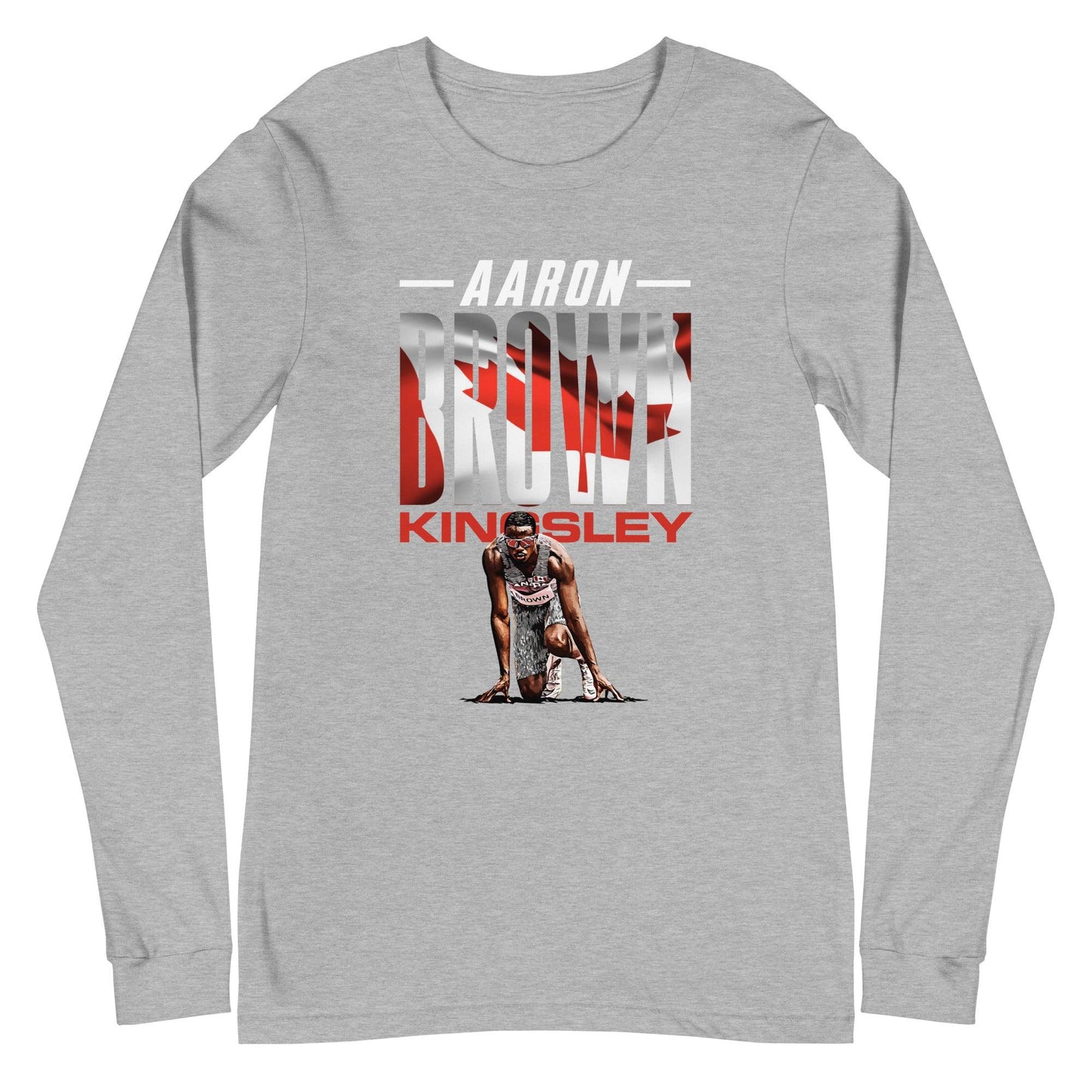 Aaron Kingsley Brown "Gameday" Long Sleeve Tee - Fan Arch