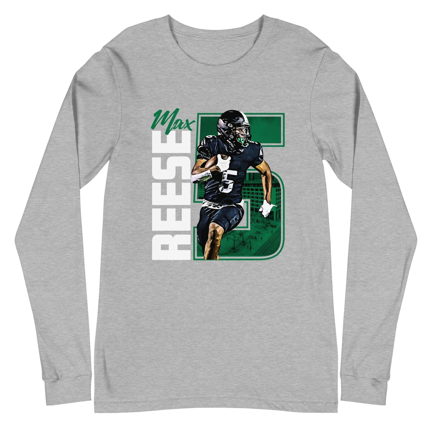 Max Reese "Gameday" Long Sleeve Tee - Fan Arch