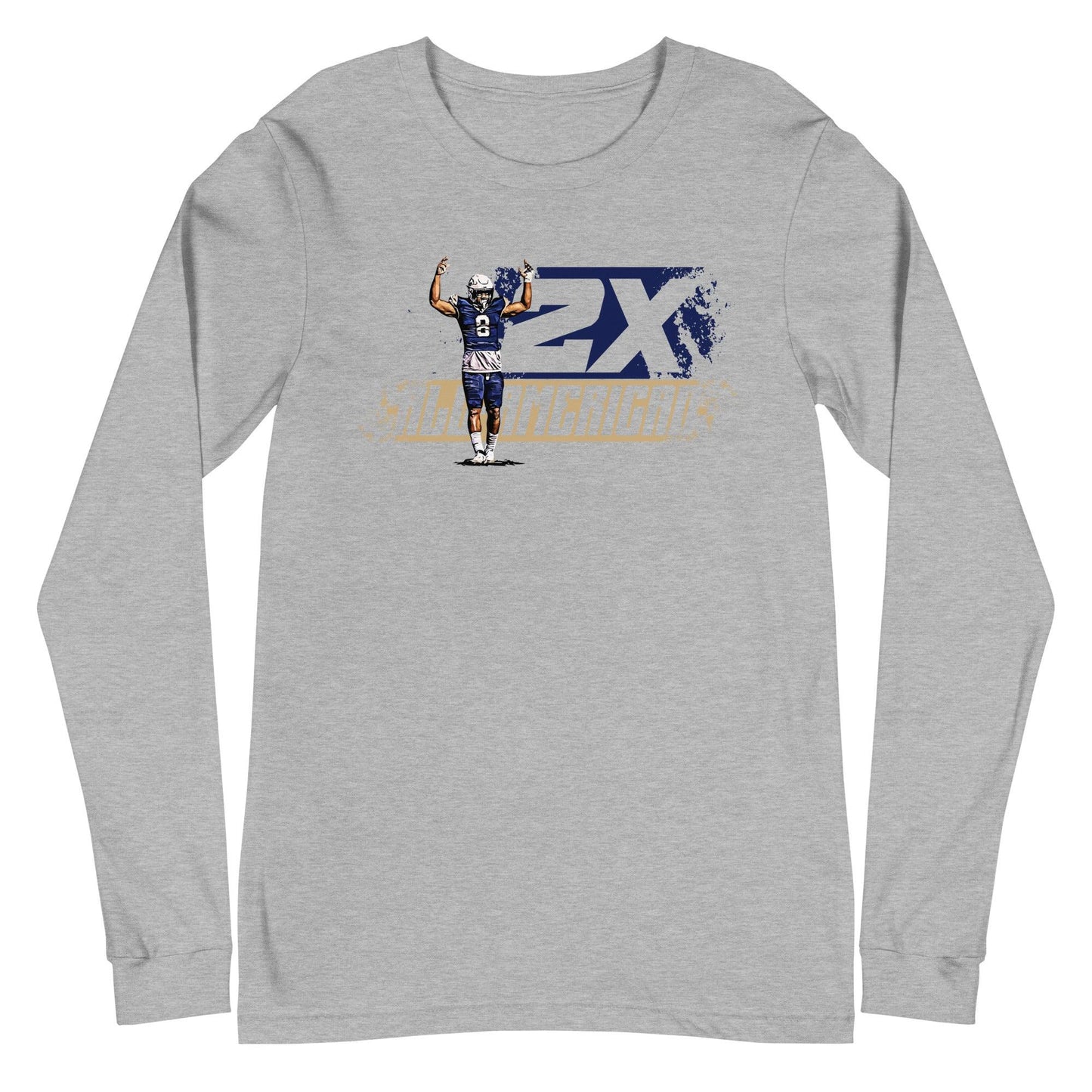 Josiah Silver "Dominance" Long Sleeve - Fan Arch