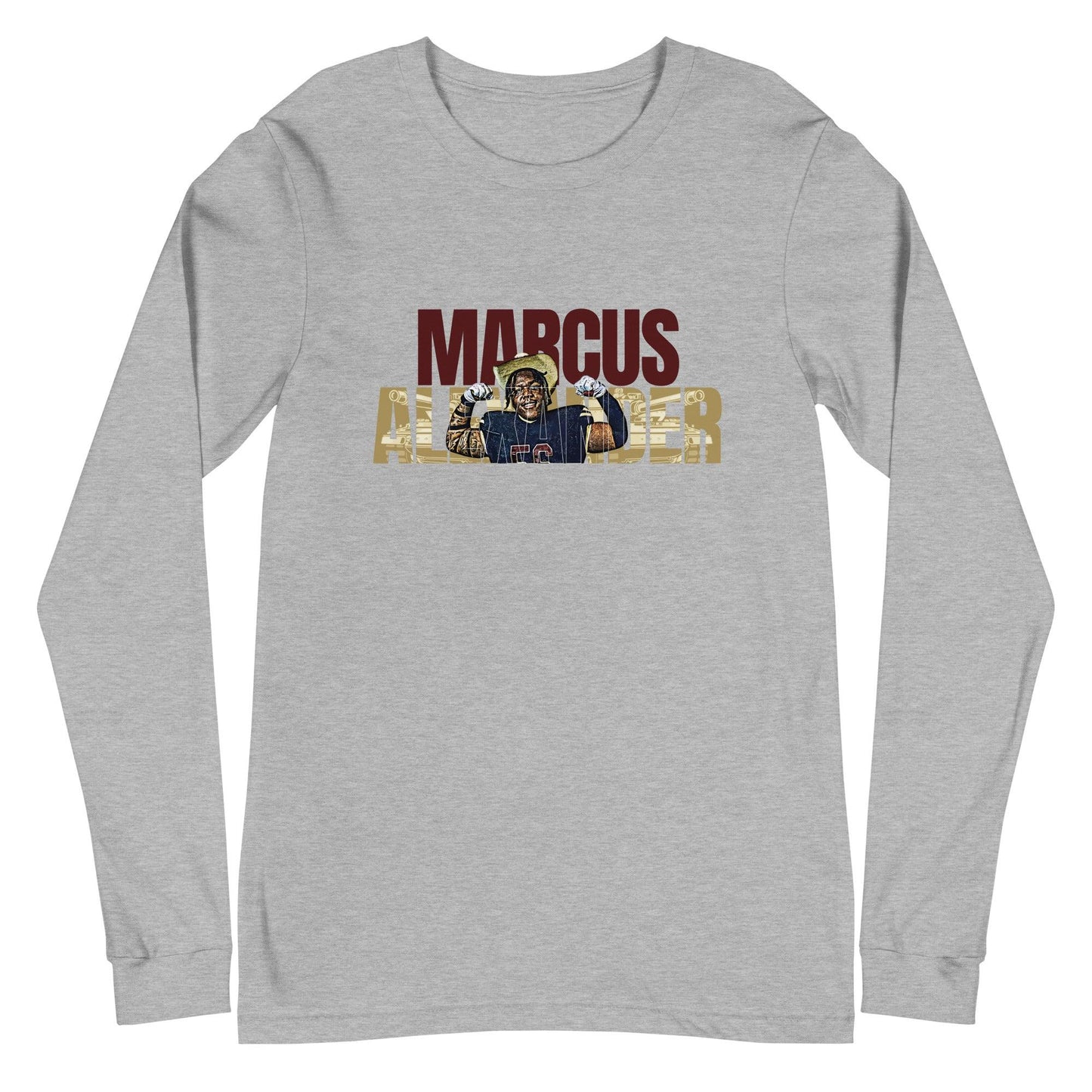 Marcus Alexander "Gameday" Long Sleeve Tee - Fan Arch