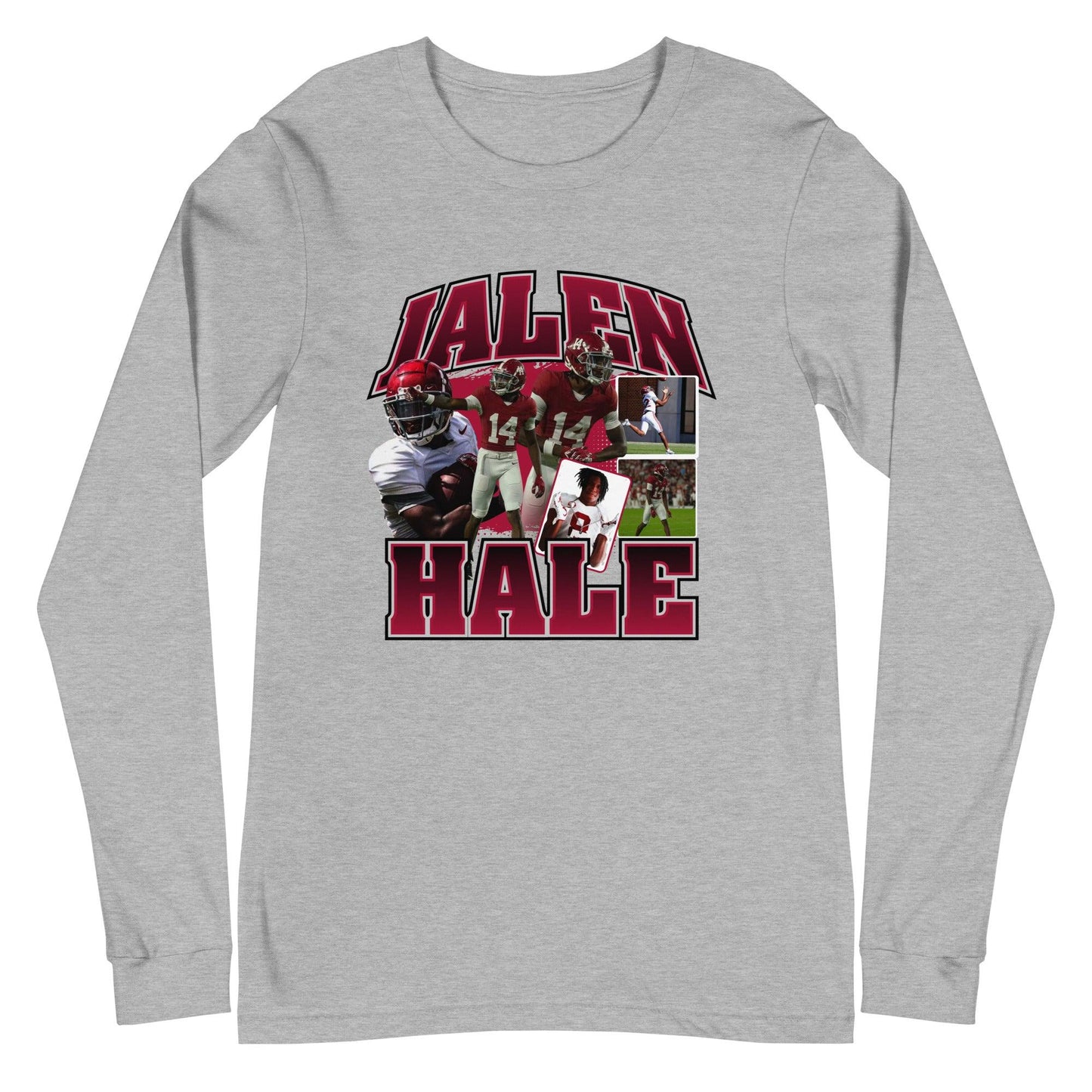 Jalen Hale "Vintage" Long Sleeve Tee - Fan Arch