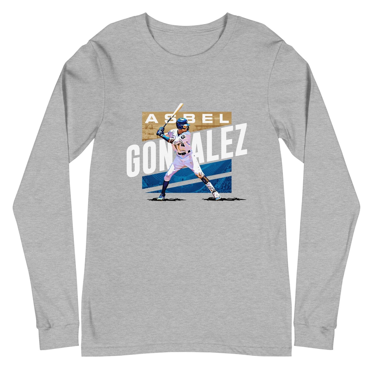 Asbel Gonzalez "Gameday" Long Sleeve Tee - Fan Arch