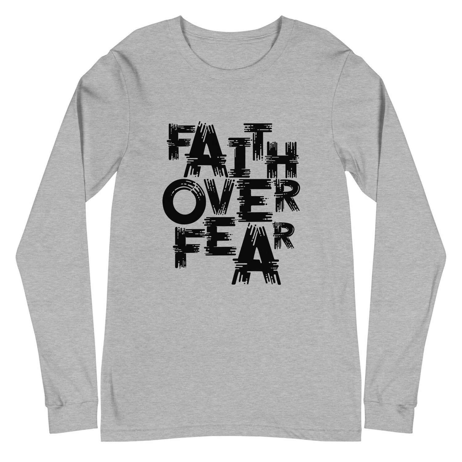 Diondre Borel "Faith Over Fear" Long Sleeve Tee - Fan Arch