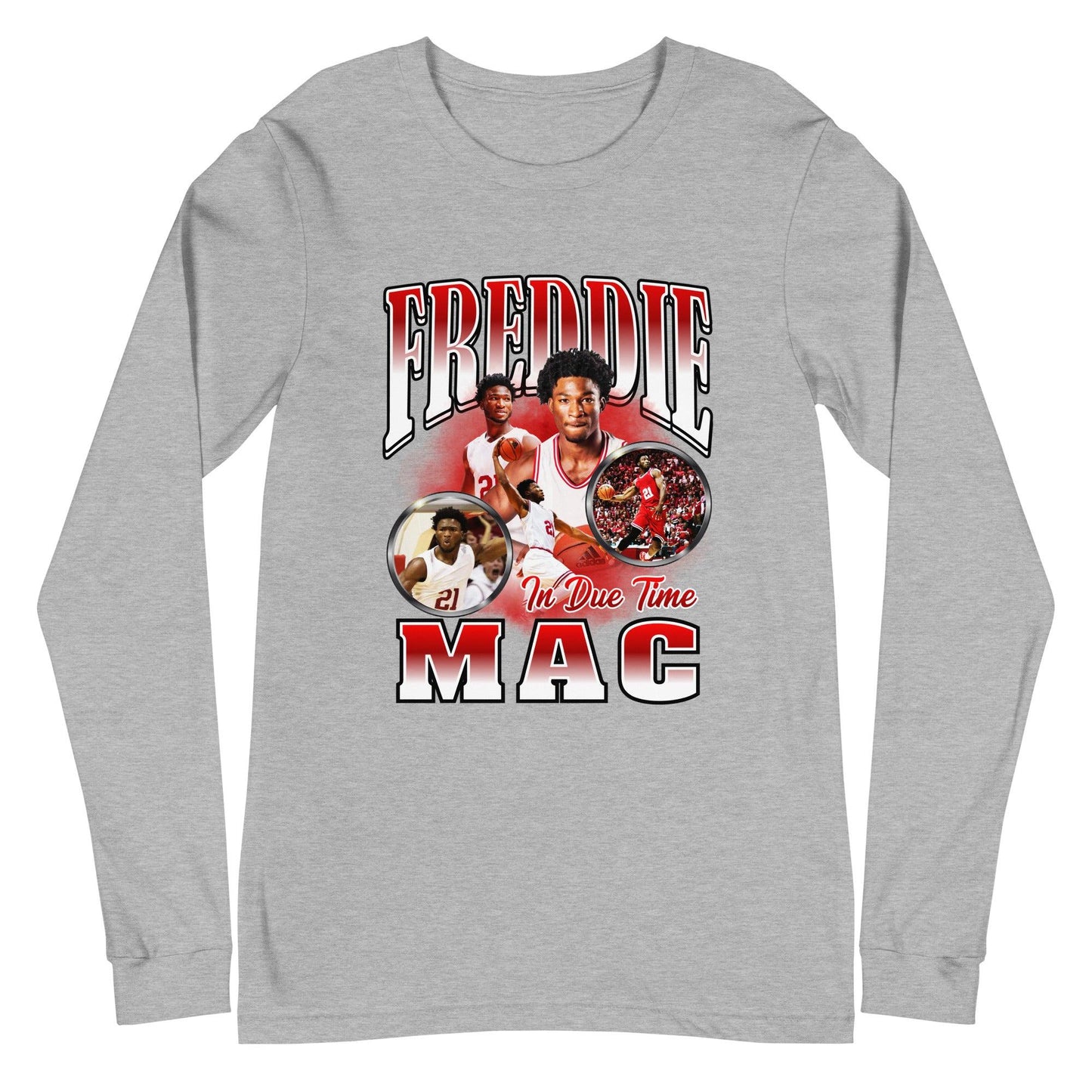 Freddie McSwain "Vintage" Long Sleeve Tee - Fan Arch