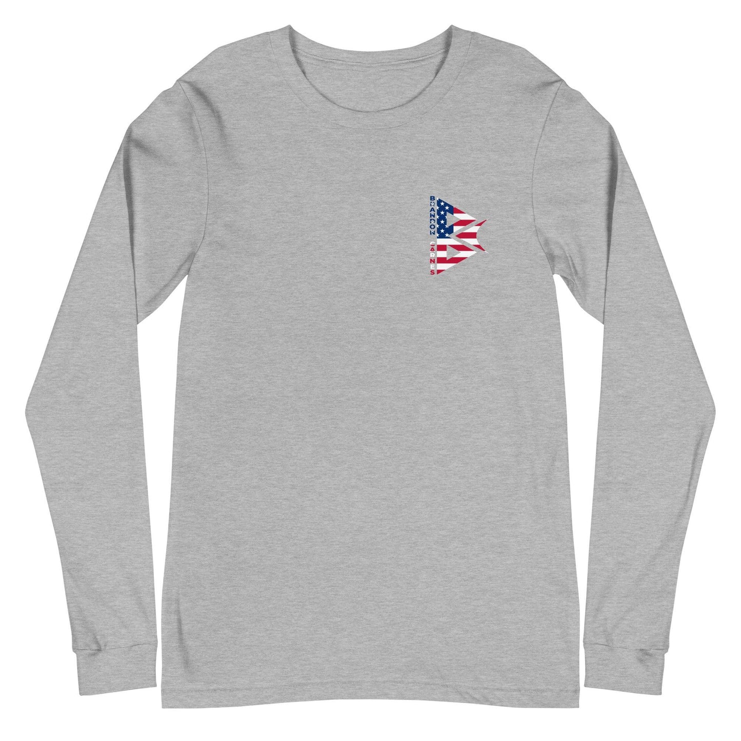 Brandon Carnes "Essential" Long Sleeve Tee - Fan Arch