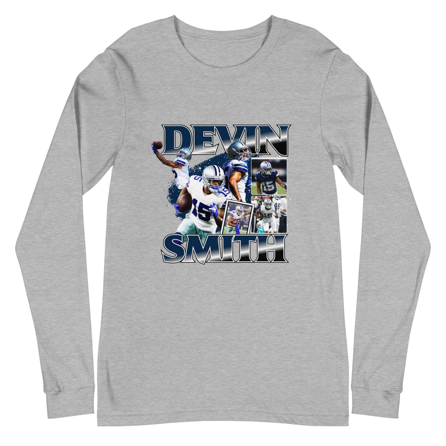 Devin Smith "Vintage" Long Sleeve Tee - Fan Arch