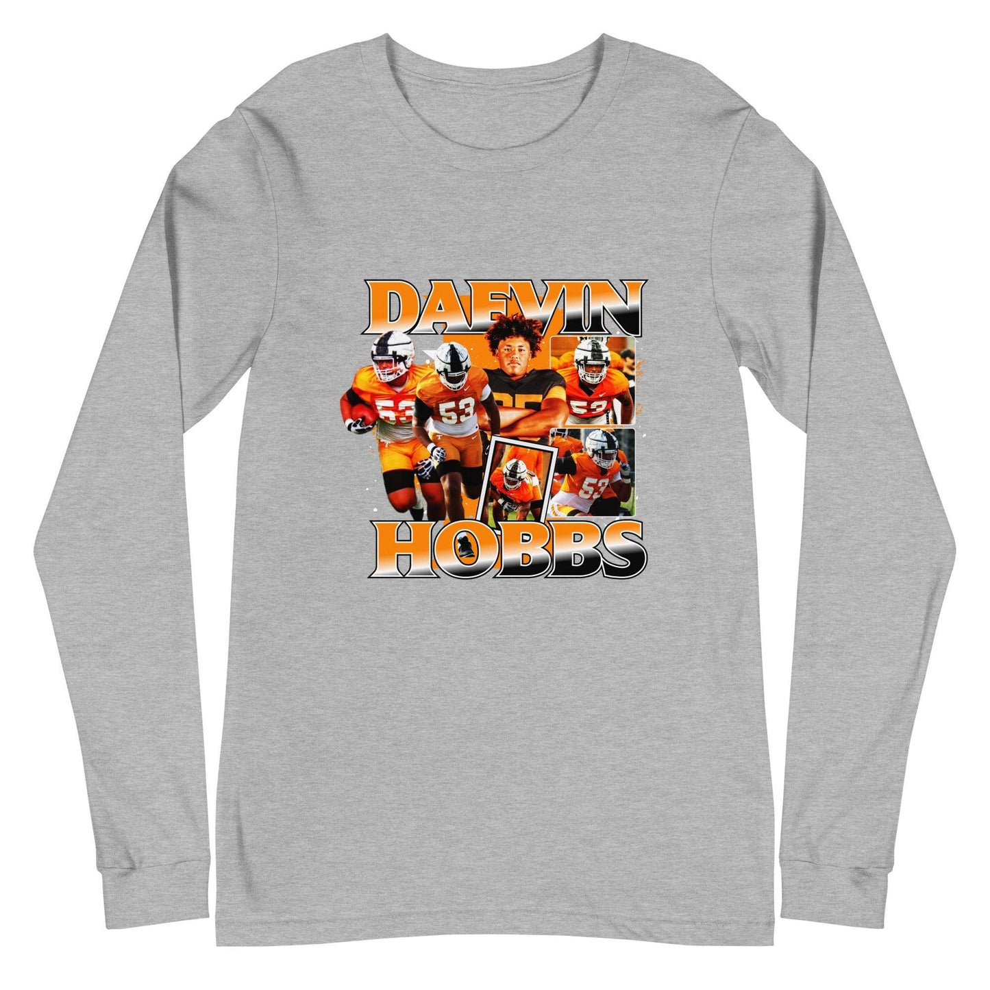 Daevin Hobbs "Vintage" Long Sleeve Tee - Fan Arch