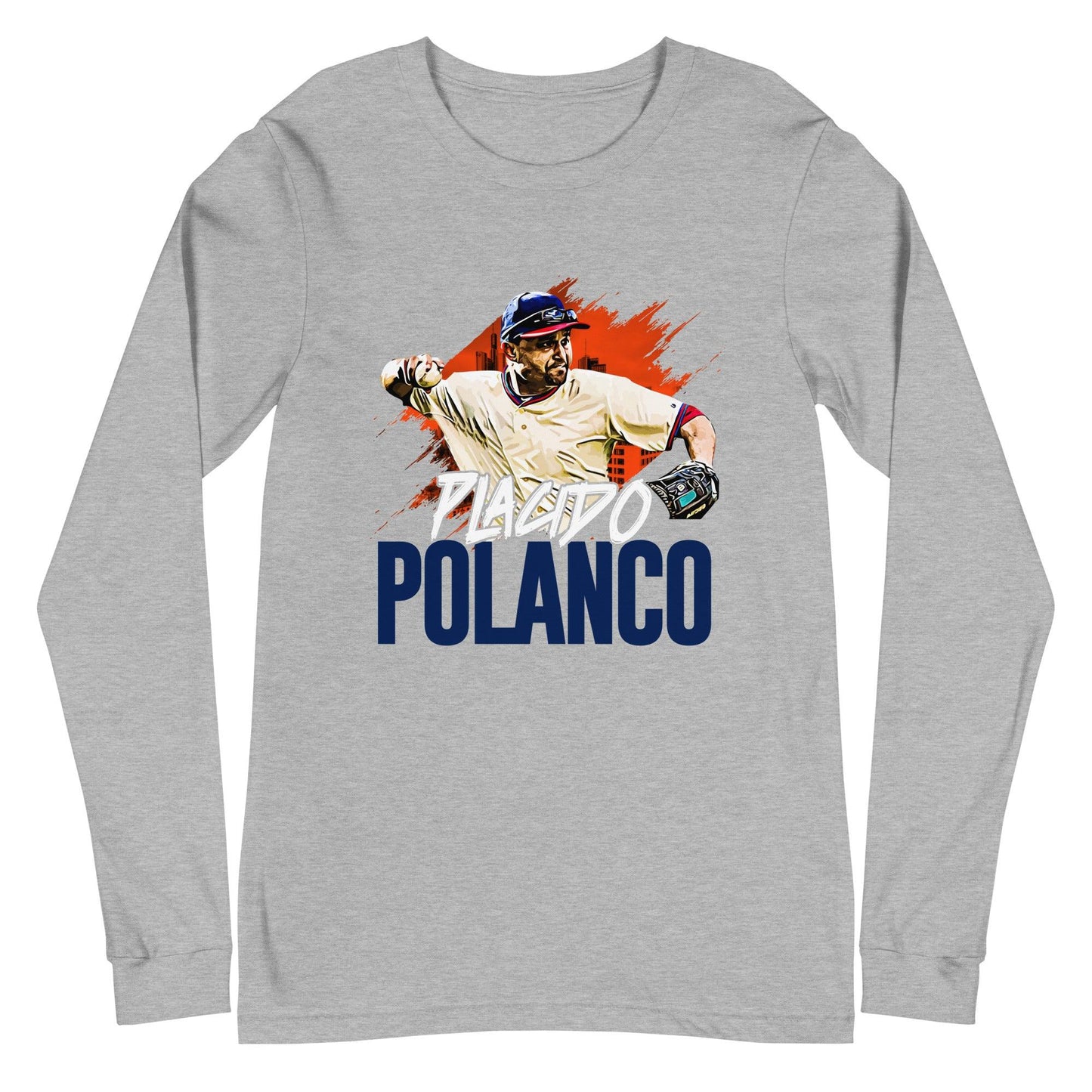 Placido Polanco "Gameday" Long Sleeve Tee - Fan Arch