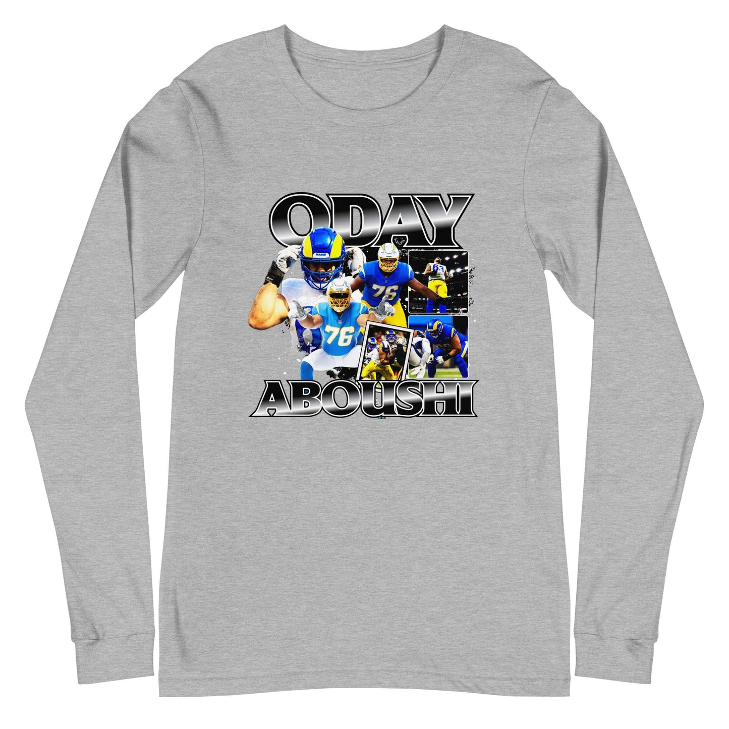 Oday Aboushi "Vintage" Long Sleeve Tee - Fan Arch