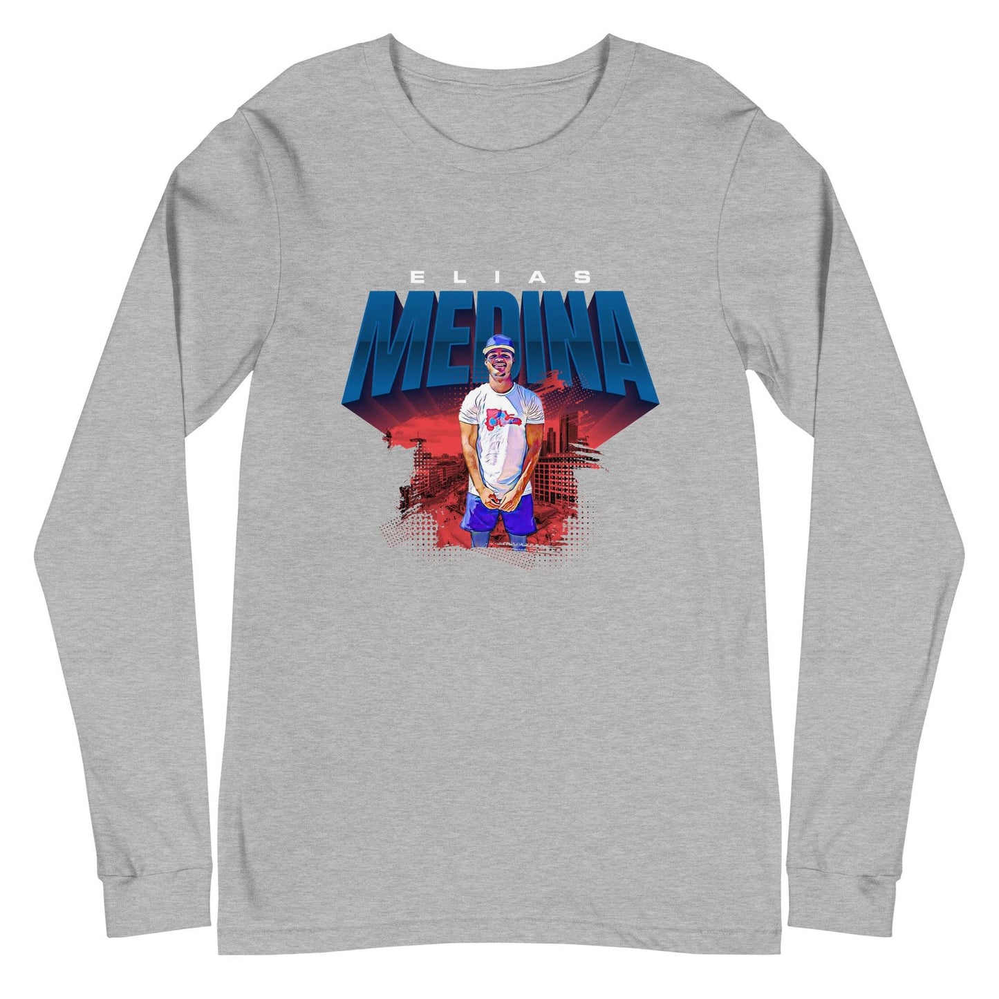 Elias Medina "Gameday" Long Sleeve Tee - Fan Arch