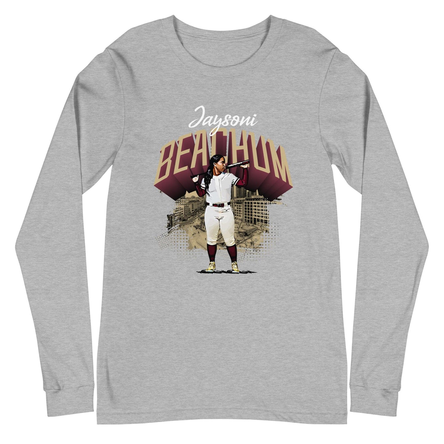 Jaysoni Beachum "Gameday" Long Sleeve Tee - Fan Arch